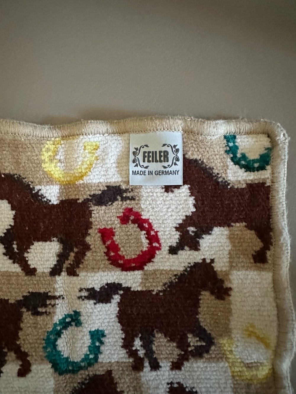 Feiler Germany Horse Cloth